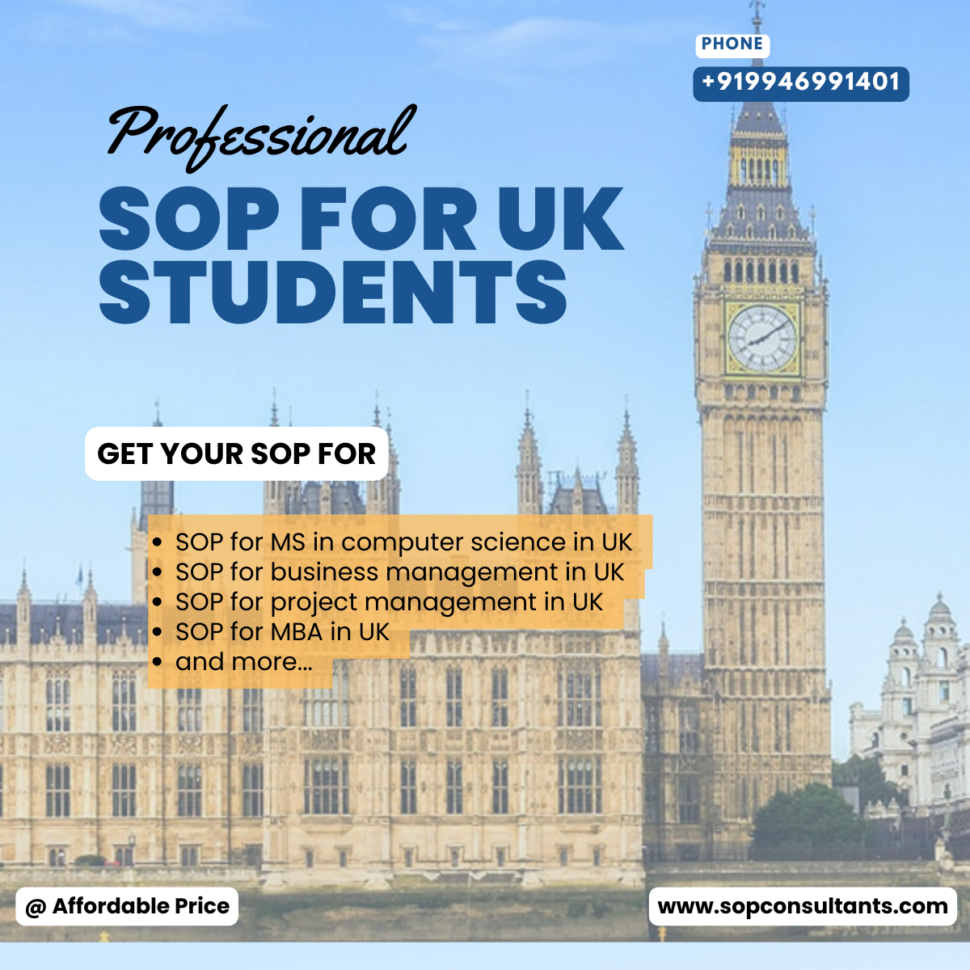 Best sop for uk statement of purpose for united kingdom - Choose the best SOP writer