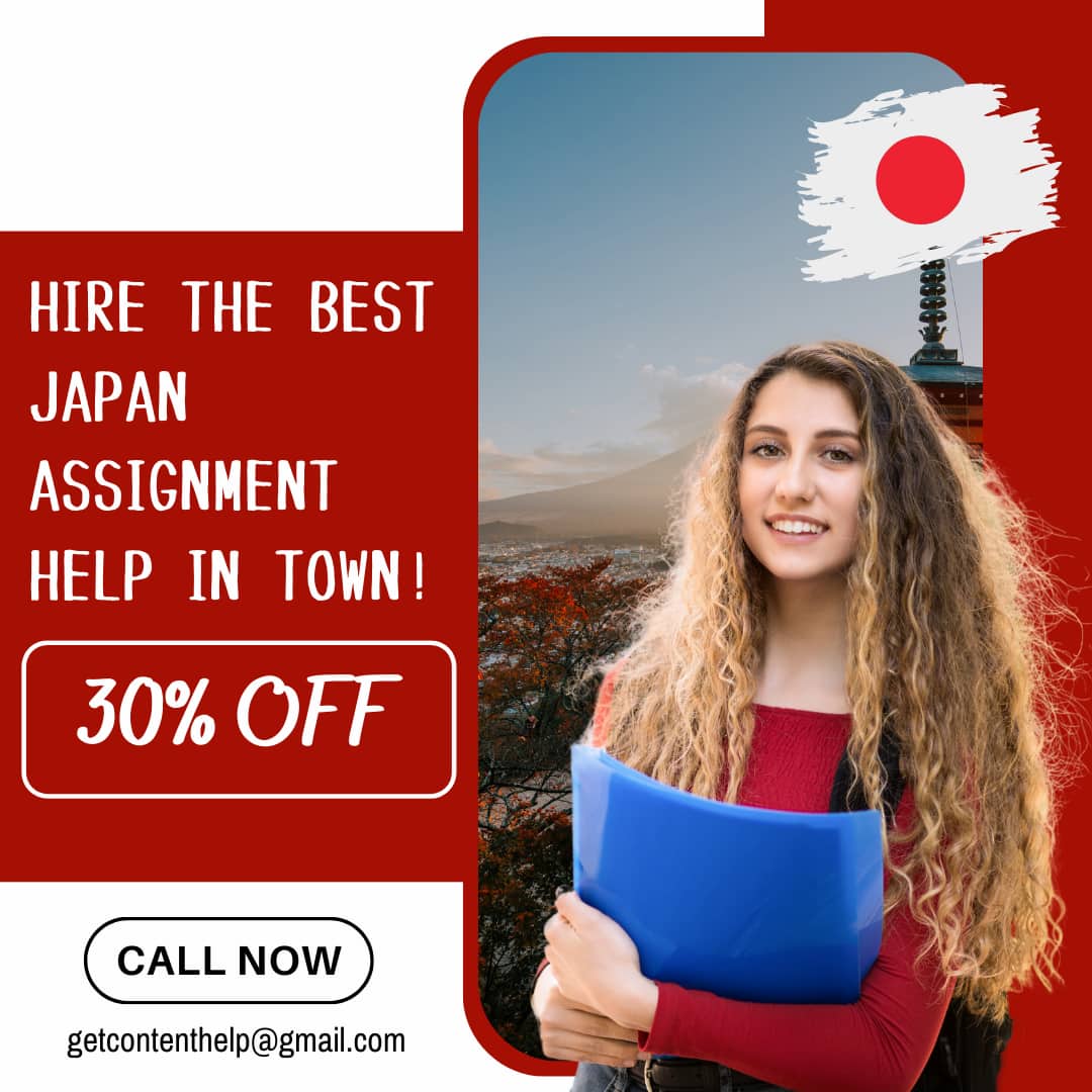 hire the best assignment helper in japan - assignment writing help for 30% discount