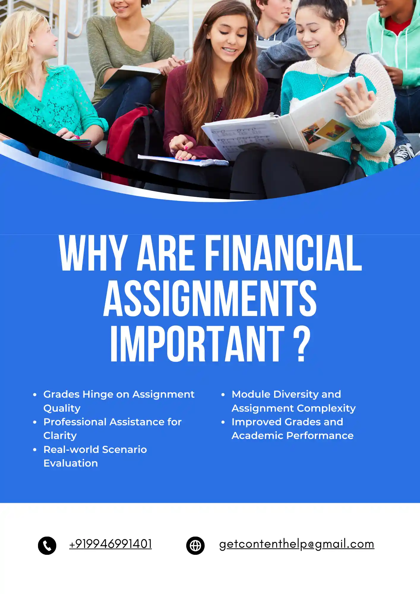 why are financial assignment writing help important - free quote now