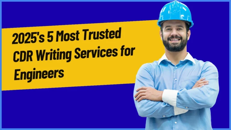 Top 5 CDR Writing Services you can trust 2025