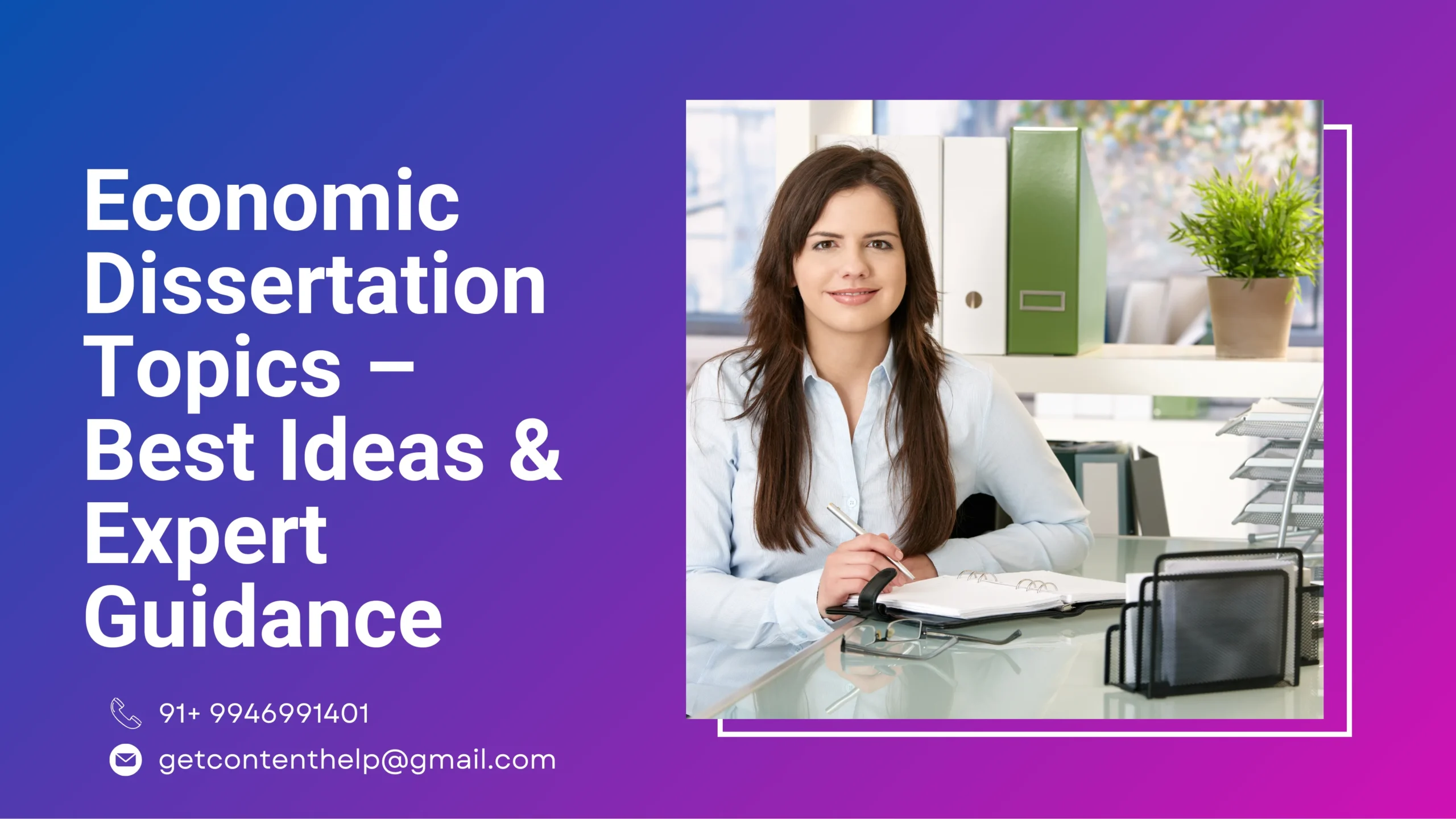 Best economic dissertation topics