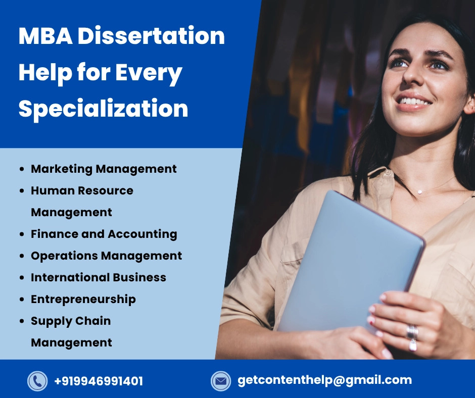 Affordable MBA Dissertation Help with Plagiarism-Free Research