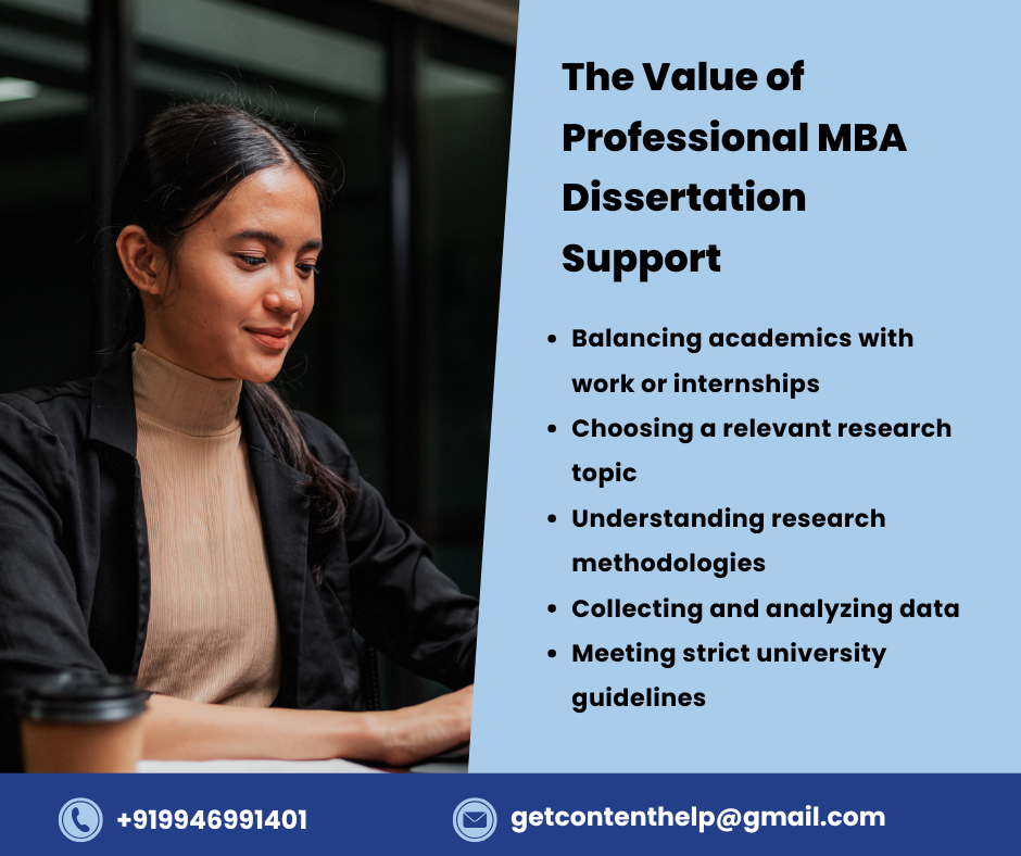 Online MBA Dissertation Help